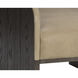 Coburn Dark Brown / Sahara Sand Leather Lounge Chair